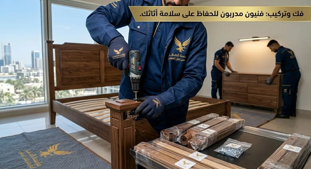 فنيون متخصصون في فك وتركيب الأثاث